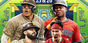 San Diego Padres y Arizona Diamondback se enfrentarán en el Estadio Alfredo Harp Helú los días 25 y 26 de abril de 2026.