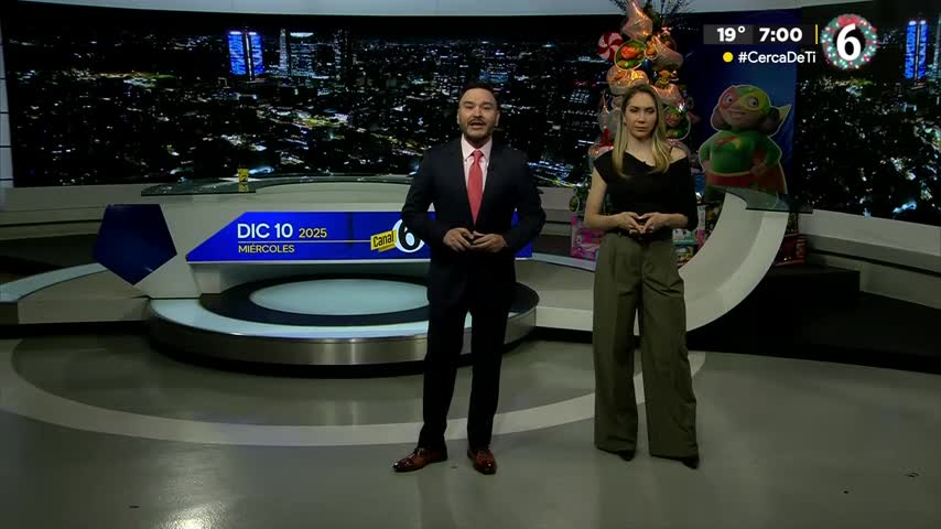 Telediario nocturno CdMx, miércoles 10 de diciembre de 2025.