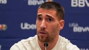 Fernando Gorriarán en conferencia de prensa.