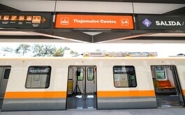 Vagón de la Línea 4 del tren ligero Tlajomulco