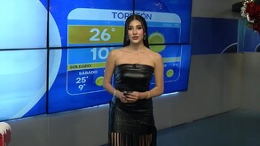 Fany Ramírez, conductora del clima