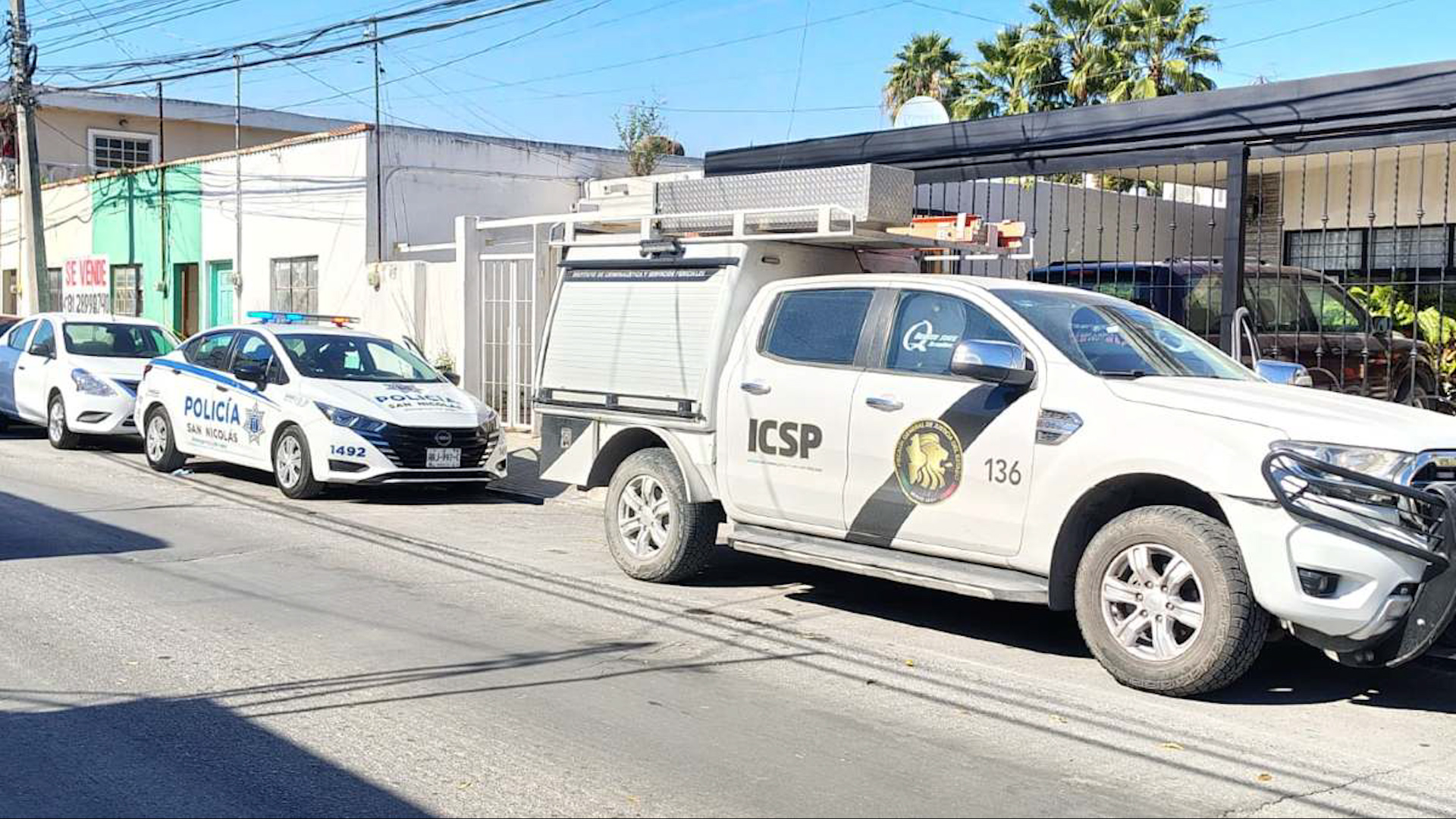 El descubrimiento ocurrió en una antigua casa habitación marcada con el número 407, sobre la calle Nicolás Bravo, entre Aldama y Terán.