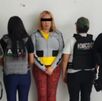 Mujer detenida por su presunto vículo con el ataque al Bar La Coss en Puebla.