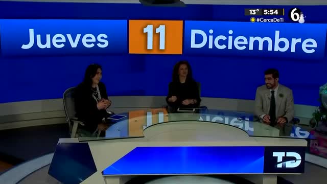Programa conducido por Ana Laura Alanís, Liliana Sosa y David Medrano,  jueves 11 de diciembre de 2025.