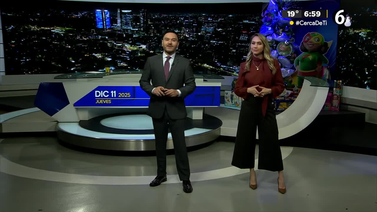 Telediario nocturno CdMx, jueves 11 de diciembre de 2025.