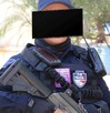 Mujer con uniforme de la Policía Municipal de Culiacán