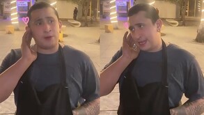 Julio Bustamante, joven que fue detenido por elementos de la Policía  Torreón luego de estar transmitiendo en vivo la pelea de una pareja.