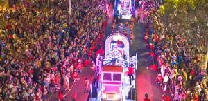 Fotografía de la Caravana Coca Cola en Guadalajara en el 2024