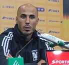 Guido Pizarro entrenador de Tigres en conferencia de prensa.