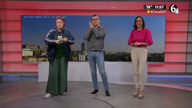 Programa conducido por Jaime Núñez, Fernanda Tapia y Ana Balderas, viernes 12 de diciembre de 2025.