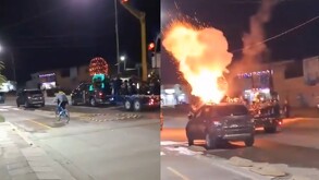 En León, una explosión de pirotecnia registrada durante una caravana en honor a la Virgen de Guadalupe dejó como saldo seis personas lesionadas por quemaduras.
