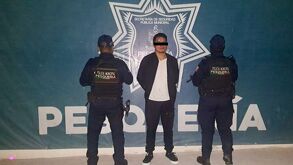 Hombre detenido en Pesquería