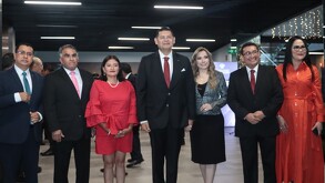 alejandro armenta en la presentación de su primer informe de gobierno