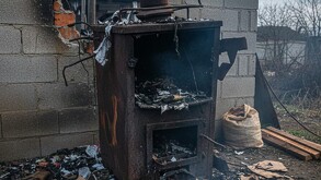 Boiler explotado junto a pirotecnia