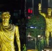 Estatua de Lionel Messi en la India.