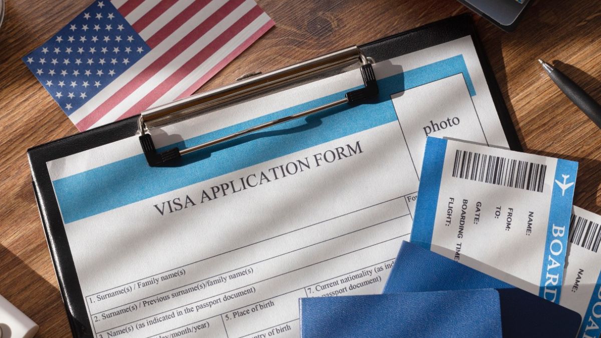 Ejemplo de solicitud de Visa estadounidense.