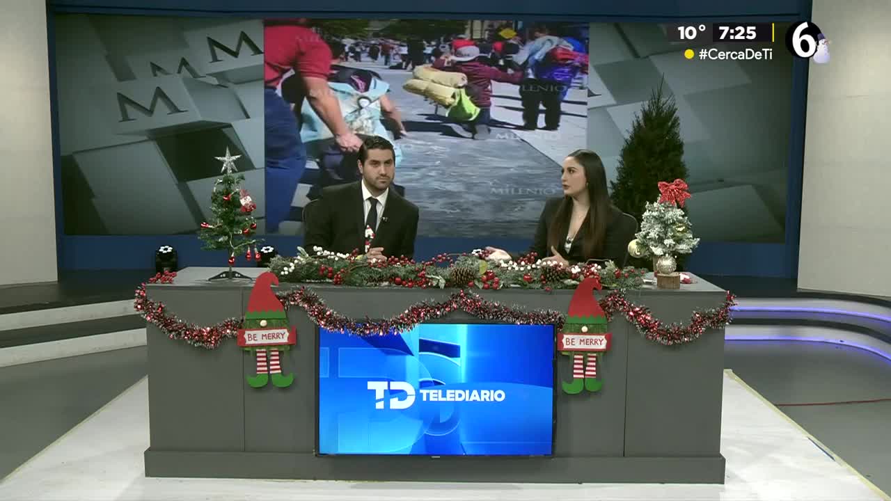 Programa conducido por Monserrat Contreras y Rodrigo Rico, sábado 13 de diciembre de 2025.