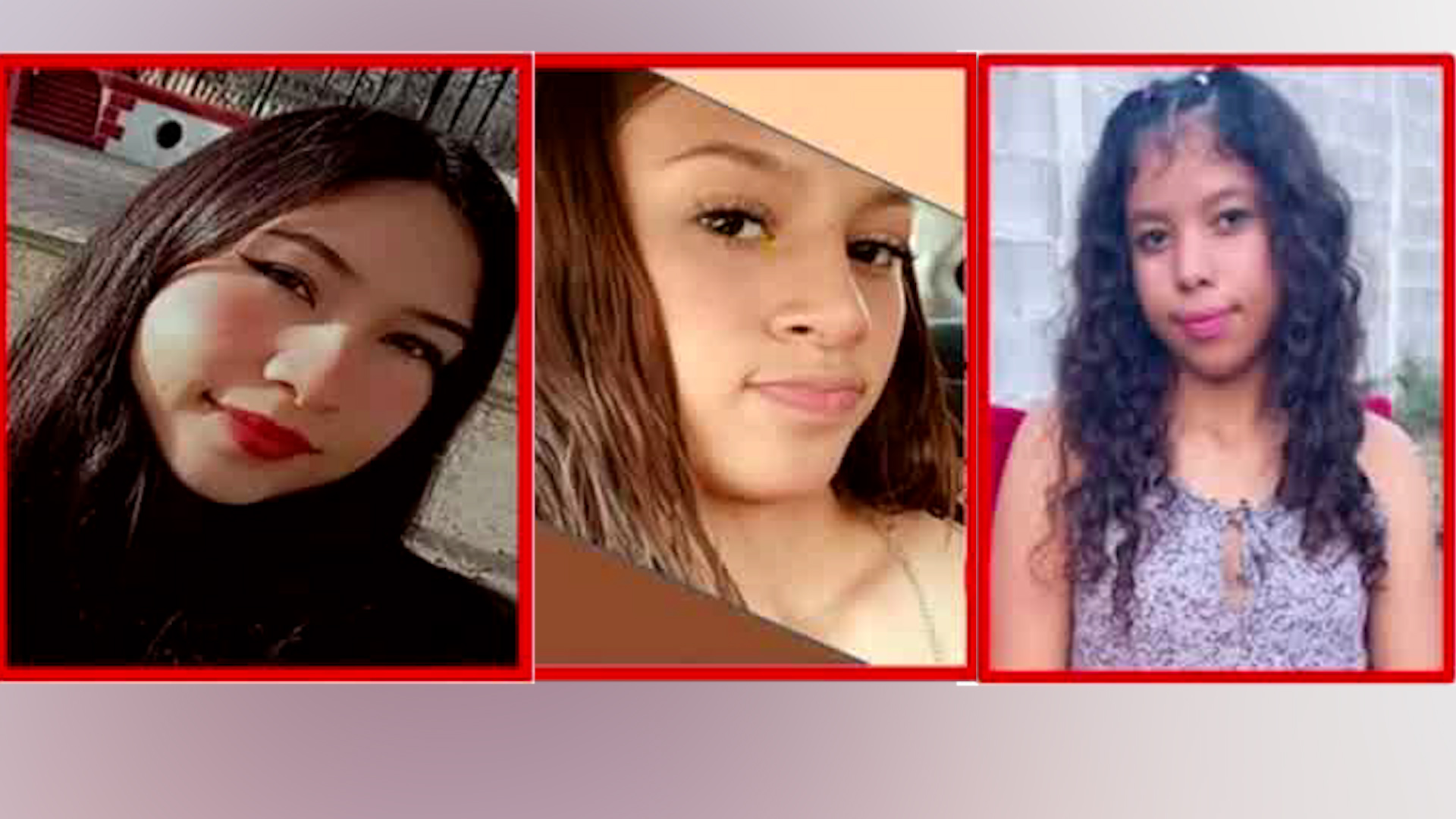 La Fiscalía del Estado de Nuevo León da a conocer la ficha de búsqueda de Susan Nicol Reyes Sánchez, Kimberly Scarlett Hernández Chaires y Marlen Alexandra Zapa