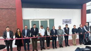 Inauguración Centro de Entrenamiento policía de Escobedo