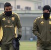 Sebastián Córdova durante un entrenamiento con Tigres