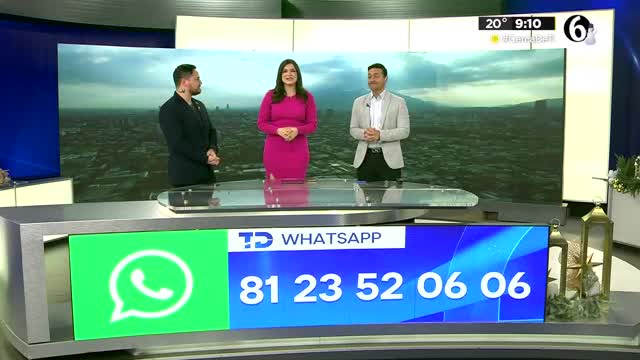 Programa conducido por Pamela Villanueva, Rubén Carreón y Fernando Robles, domingo 14 de diciembre de 2025.