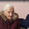 Belarmina Rodríguez Cordero, mujer de 103 años, que fue desalojada de su casa por su propio hijo.
