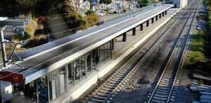 Estructora de la línea 4 del tren ligero