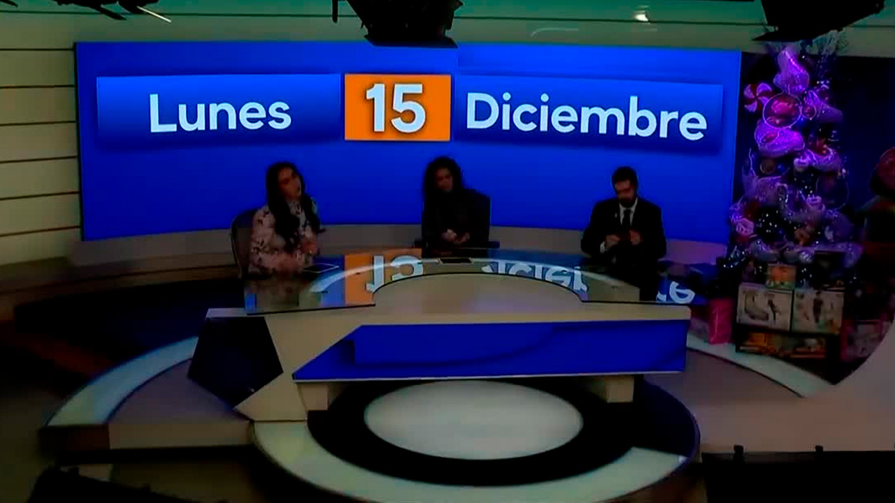 Programa conducido por Ana Laura Alanís, Liliana Sosa y David Medrano, lunes 15 de diciembre de 2025.
