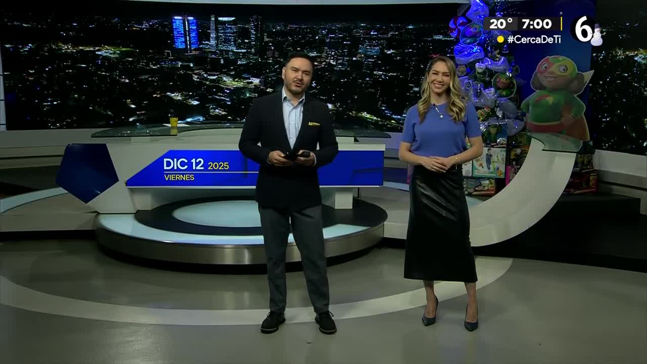 Telediario nocturno CdMx, viernes 12 de diciembre de 2025.