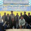 delegación de corea del sur en el estadio cuauhtémoc en puebla