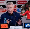 Javier Aguirre en conferencia de prensa con la Selección Mexicana.