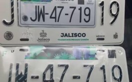 Placas en Jalisco