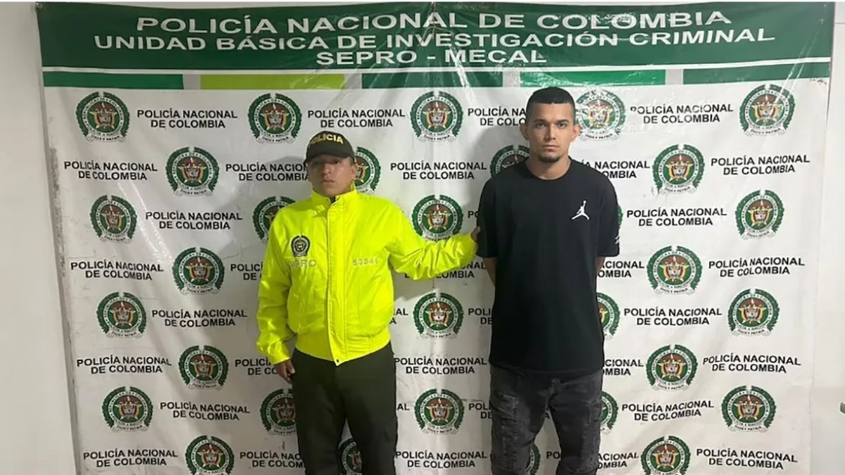 El hombre detenido tras haber asesinado a su hijo luego de que este se negara a bañar en la ciudad de Cali