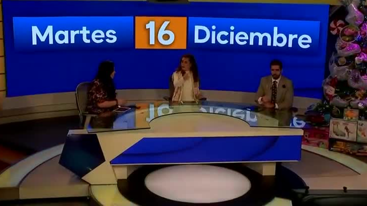 Programa conducido por Ana Laura Alanís, Liliana Sosa y David Medrano, martes 16 de diciembre de 2025.