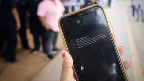 Alerta sísmica en el celular.