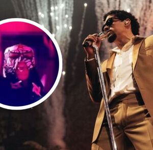 Penta apareció en La Casita durante concierto de Bad Bunny.