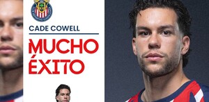 Chivas se despidió de Cade Cowell en sus redes sociales.
