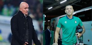 Pablo Repetto y Franco Fagúndez en Santos Laguna