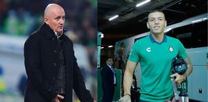 Pablo Repetto y Franco Fagúndez en Santos Laguna