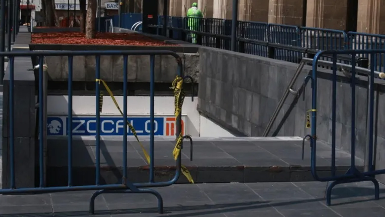 El director del Metro CdMx, Adrián Rubalcava, informó que la estación Zócalo de la Línea 2 permanecerá cerrada a partir de este martes 17 de diciembre.