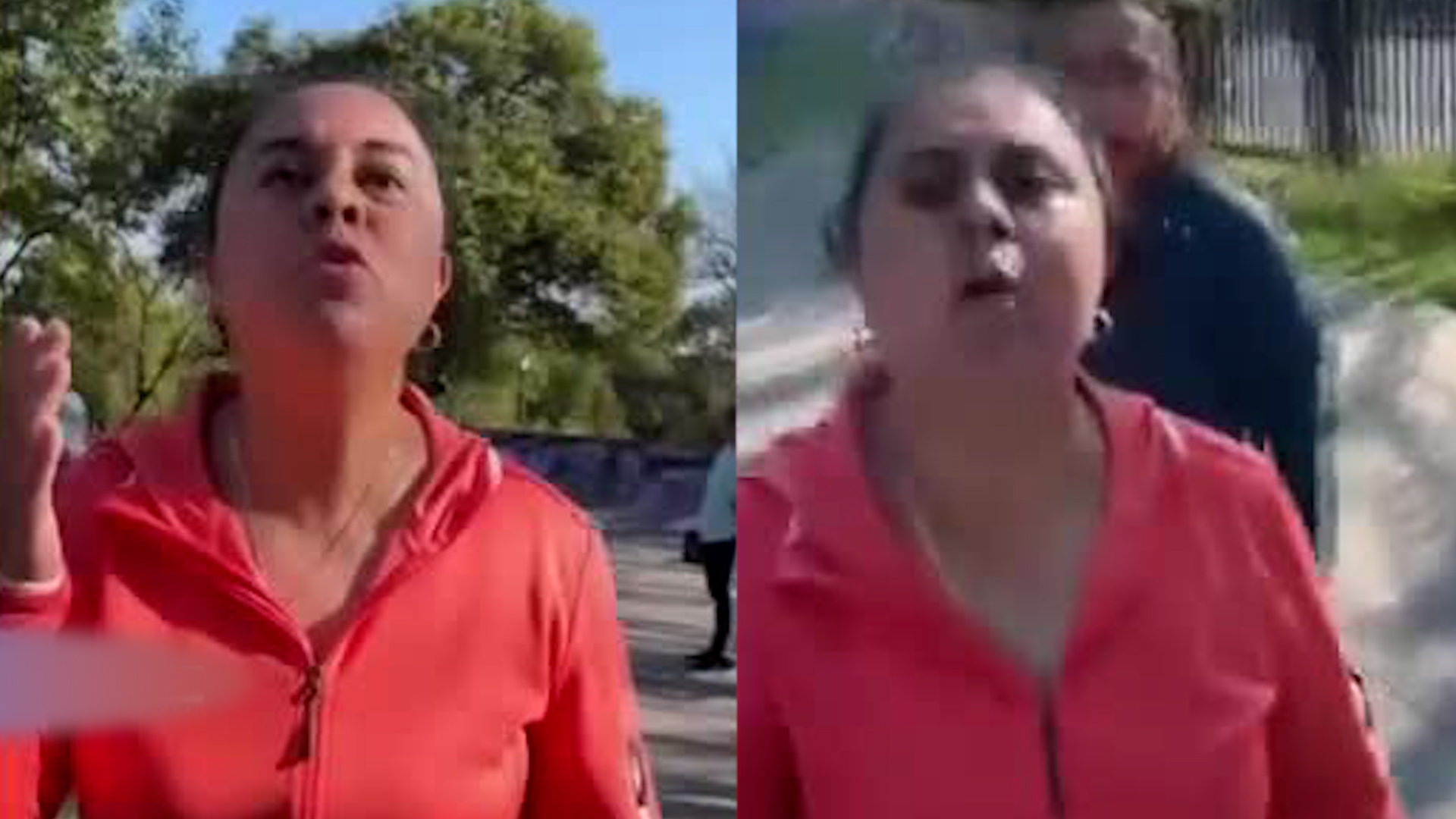 En la segunda sección del bosque de Chapultepec, un grupo de jóvenes fueron agredidos por mujeres que realizaban zumba.