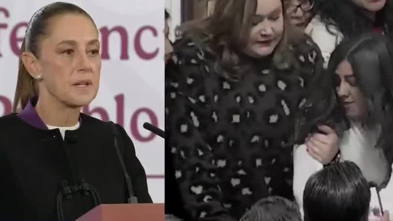 La presidenta Claudia Sheinbaum rechazó los actos de violencia ocurridos durante la sesión del Congreso de la Ciudad de México.