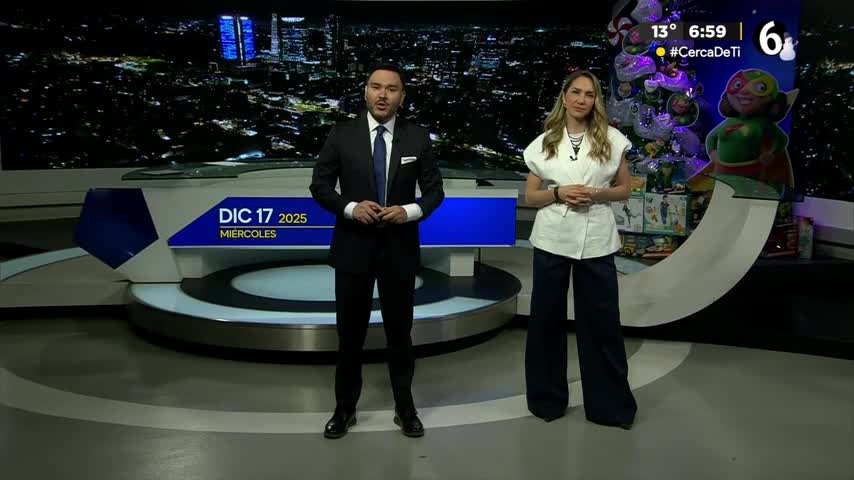 Telediario nocturno CdMx, miércoles 17 de diciembre de 2025.