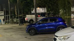 Lugar en dónde un hombre fue asesinado a disparos cuando conducía un auto con un niño.