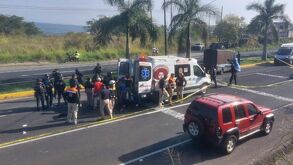 Así fue abanderado el accidente en el que falleció una agente de la Secretaría de Seguridad Pública en Xalapa.