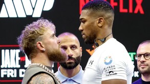 Jake Paul y Anthony Joshua cara a cara.