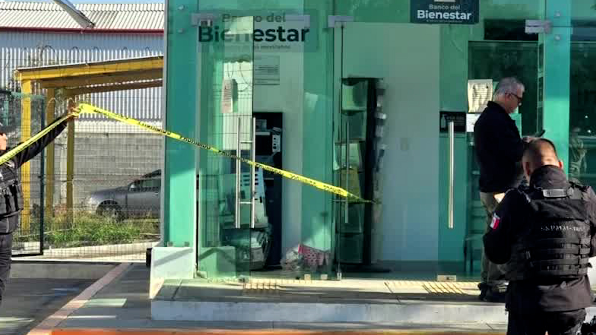 Montemorelos fue el escenario de un intento de atraco a una sucursal del banco de bienestar que beneficia a cientos de personas en la zona.