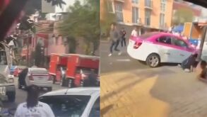Taxista atropella a 4 de sus vecinos en la colonia Moctezuma, CdMx.