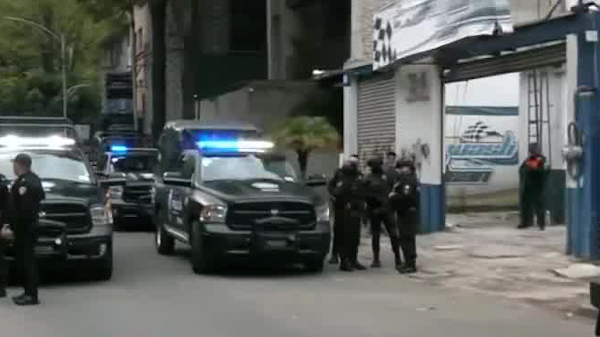 Este inmueble fue asegurado tras el enfrentamiento a balazos en la colonia Juárez entre miembros de la policía y extorsionadores.