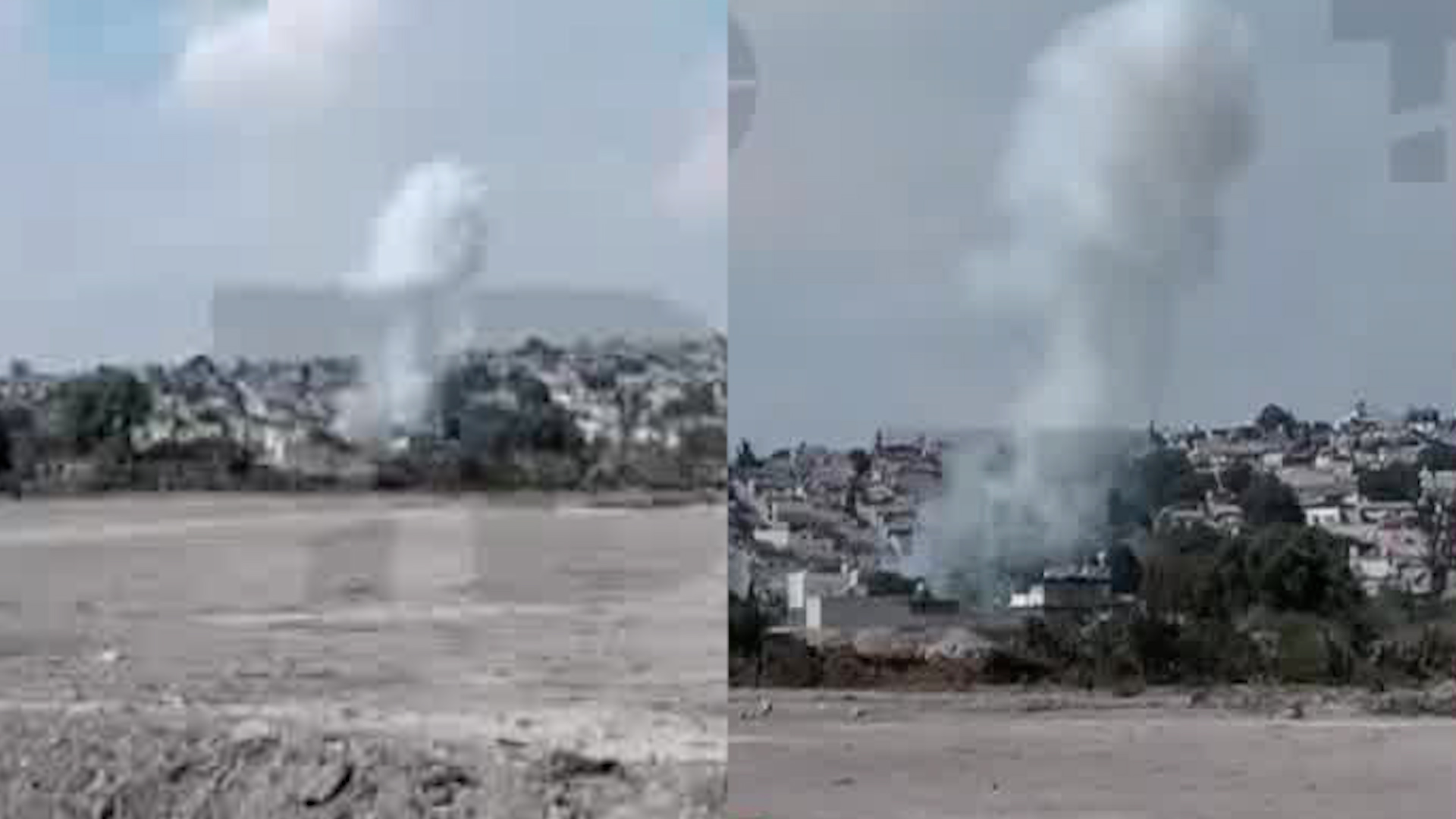 Servicios de emergencia acudieron al domicilio donde se elaboraban artefactos pirotécnicos.